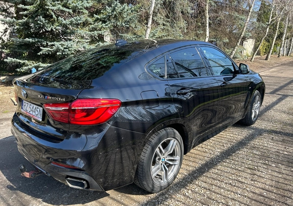 BMW X6 cena 246000 przebieg: 155000, rok produkcji 2016 z Rzeszów małe 11